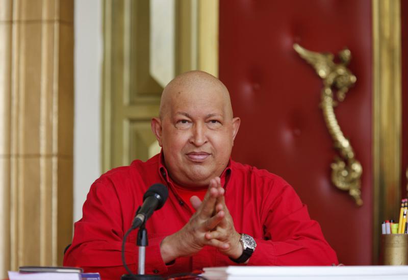 Der venezolanische Präsident Hugo Chávez