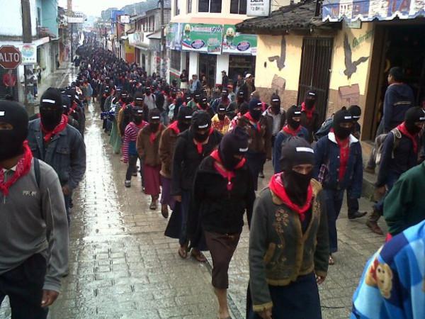 Zapatisten in Ocosingo