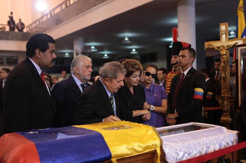 Die Präsidentin Brasliens, Dilma Rousseff, und ihr Vorgänger Luiz Inácio "Lula" da Silva