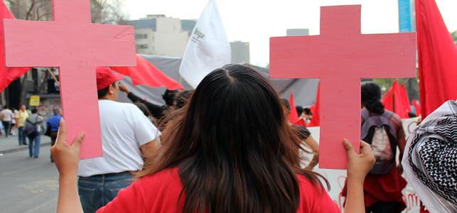 Protest gegen Frauenmorde in El Salvador