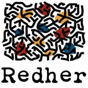 Logo des Solidaritätsnetzwerks Red de Hermandad y Solidaridad con Colombia (REDHER)