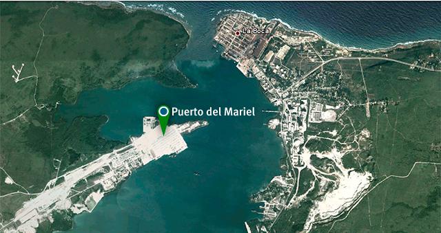 Der neue Containerhafen und die dazugehörige Sonderwirtschaftszone in Mariel
