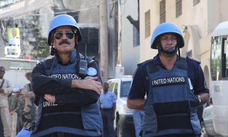Minustah-Soldaten