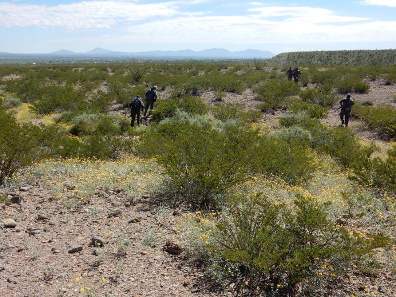 Dort, wo im ausgetrockneten Navajobachlauf schon die Überreste von ermordeten Frauen und Mädchen gefunden wurden, soll weitergesucht werden