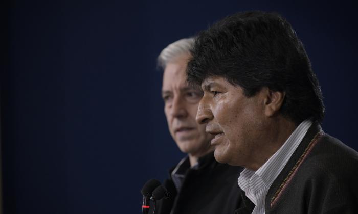 Nach massiver Gewalt der Opposition zurückgetreten: Boliviens Präsident Evo Morales