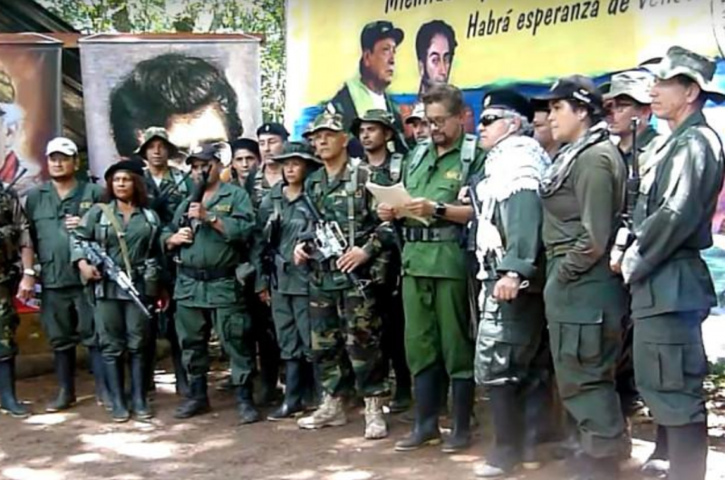 Der Ex-Vize-Kommandant der Farc, Iván Márquez, verkündet die Wiederbewaffnung