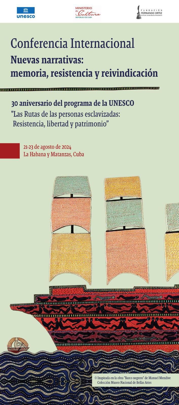 Plakat zur Konferenz in Havanna und Matanzas