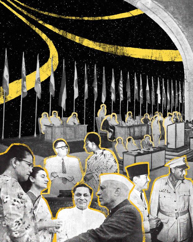 1955 trafen sich führende Politiker der ehemaligen Kolonien des Globalen Südens im indonesischen Bandung