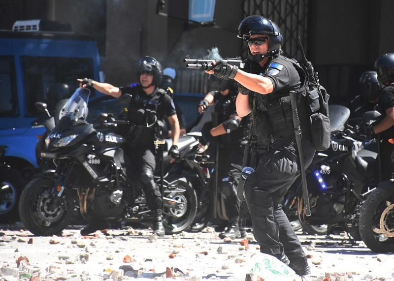 Repression in Argentinien