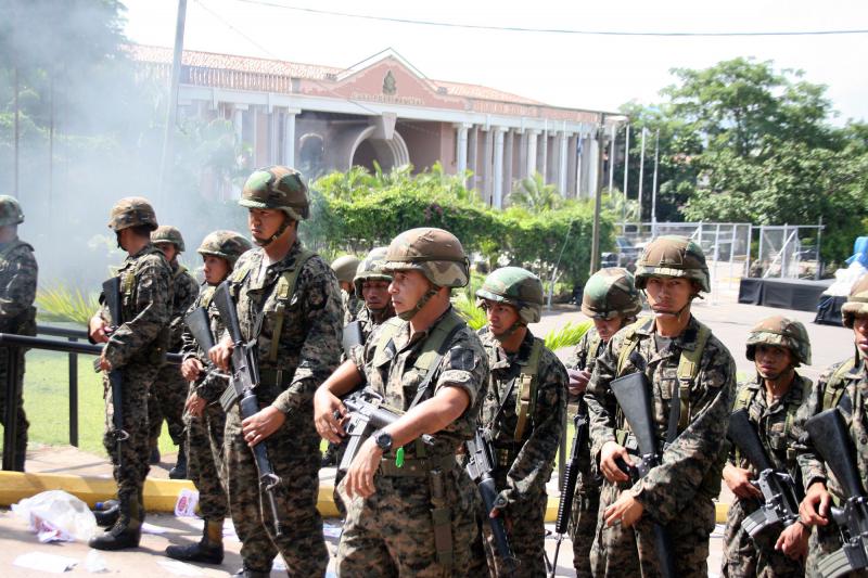 Chaos in Tegucigalpa