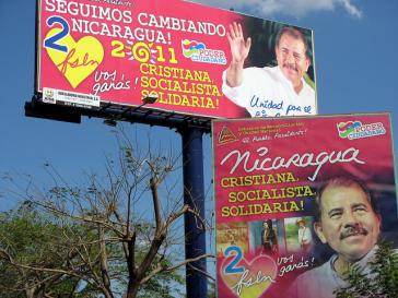 Werbung erfolgreich: Daniel Ortega bleibt Präsident in Nicaragua Werbung erfolgreich: Daniel Ortega bleibt Präsident in Nicaragua