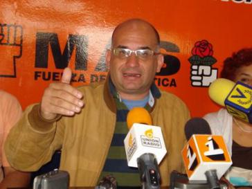 José Antonio España, Vorsitzender MAS Venezuela