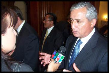 Otto Perez Molina wird neuer Präsident in Guatemala.