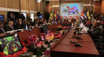 Beim ALBA-Gipfel in Caracas