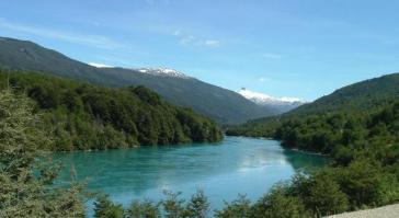 Am Río Baker entstehen im Rahmen von HidroAysén zwei Wasserkraftwerke