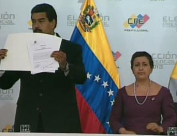 Venezuelas neuer Präsident Nicolás Maduro