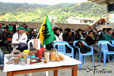 Auf dem vierten Landestreffen des Coordinador Nacional Agrario (CNA)
