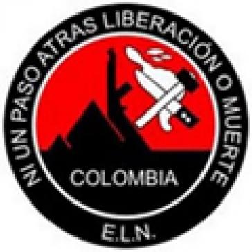 Logo der ELN-Guerilla in Kolumbien Logo der ELN-Guerilla in Kolumbien