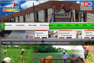 Homepage des Landinstituts INDERT: Ist die Institution in Stimmkauf verwickelt? Homepage des Landinstituts INDERT: Ist die Institution in Stimmkauf verwickelt?