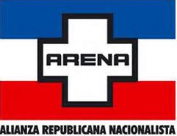 Das Parteiemblem von ARENA
