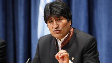 Will nur mit sozialen Bewegungen über das Regierungsprogramm diskutieren: Boliviens Präsident Evo Morales