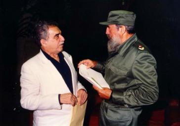 Garcia Marquez und Fidel Castro im Gespräch Garcia Marquez und Fidel Castro im Gespräch