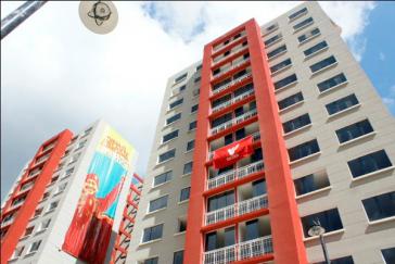 Im Rahmen der "Gran Misión Vivienda Venezuela" erstellte Wohnhäuser in Caracas Im Rahmen der "Gran Misión Vivienda Venezuela" erstellte Wohnhäuser in Caracas