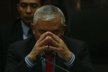 Guatemalas Ex-Präsident Otto Pérez Molina vor Gericht Guatemalas Ex-Präsident Otto Pérez Molina vor Gericht