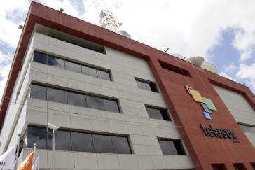Sitz von Telesur in Venezuelas Hauptstadt Caracas Sitz von Telesur in Venezuelas Hauptstadt Caracas