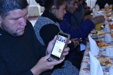 "No Racismo" ist der Name der App für Mobiltelefone