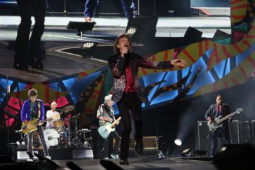 Die Stones starteten mit "Jumpin' Jack Flash"