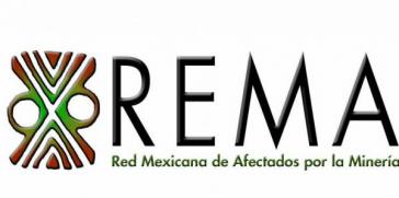 Logo des Mexikanischen Netzwerkes der von Bergbau Betroffenen (Rema)
