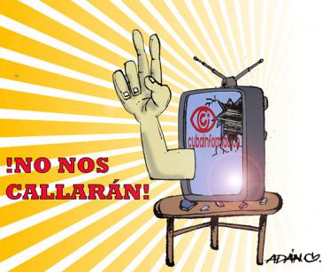 "Sie werden uns nicht zum Schweigen bringen": Solidarische Gegenwehr gegen die Attacke auf Cubainformación "Sie werden uns nicht zum Schweigen bringen": Solidarische Gegenwehr gegen die Attacke auf Cubainformación