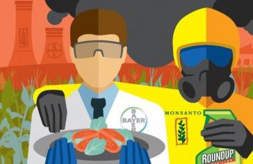 Die Bayer AG kaufte im Juni 2018 Monsanto.  Auch aus Reputationsgründen wurde der belastete Name Monsanto gestrichen