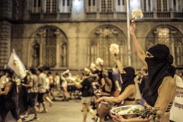 Am 14. April demonstrierten tausende Frauen in Rio de Janeiro, Brasilien, im Gedenken an Marielle Franco