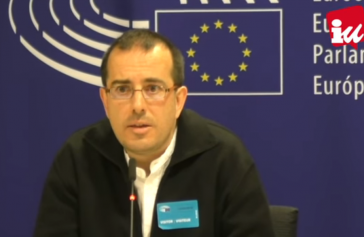 Der Koordinator des Berichts der Internationalen Überprüfungskommission für Menschenrechte in Kolumbien, Joaquín Sánchez, bei der Pressekonferenz in Brüssel (Screenshot) Der Koordinator des Berichts der Internationalen Überprüfungskommission für Menschenrechte in Kolumbien, Joaquín Sánchez, bei der Pressekonferenz in Brüssel (Screenshot)