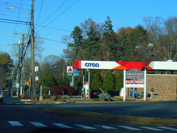 Citgo-Tankstelle in Rocky Hill im US-Bundesstaat Connecticut