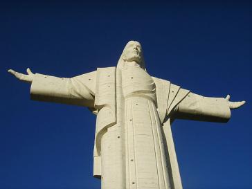 Christus-Statue über Cochabamba, Bolivien