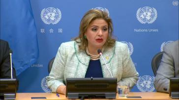 Die Außenministerin von Guatemala, Sandra Jovel, hat am Montag das Mandat der CICIG für beendet erklärt Die Außenministerin von Guatemala, Sandra Jovel, hat am Montag das Mandat der CICIG für beendet erklärt