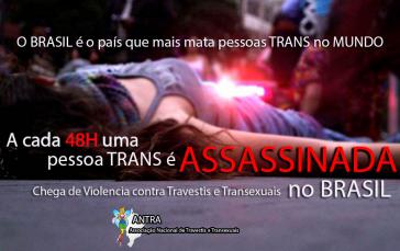 Die Associação Nacional de Travestis e Transexuais setzt sich mit ihren Kampagnen für die Rechte und den Schutz von Trans-Menschen ein Die Associação Nacional de Travestis e Transexuais setzt sich mit ihren Kampagnen für die Rechte und den Schutz von Trans-Menschen ein
