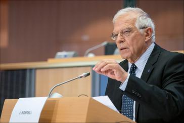 Der EU-Außenbeauftragte Josep Borrell mahnt "strukturelle Maßnahmen" gegen die Gewalt in Kolumbien an