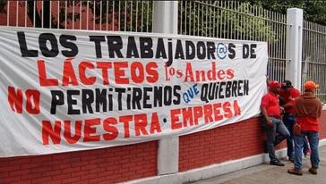 "Wir Arbeiter:innen von Lácteos los Andes werden nicht zulassen, dass sie unseren Betrieb kaputtmachen" "Wir Arbeiter:innen von Lácteos los Andes werden nicht zulassen, dass sie unseren Betrieb kaputtmachen"