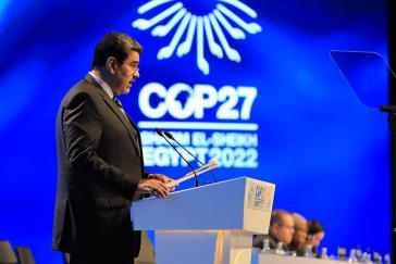 Venezuelas Präsident: "Die kapitalistische Produktionsweise ist die Hauptursache für die Klimakrise" Venezuelas Präsident: "Die kapitalistische Produktionsweise ist die Hauptursache für die Klimakrise"
