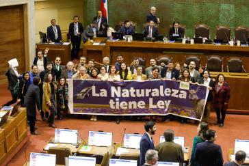 "Die Natur hat ein Gesetz": Abgeordnete feiern in Chile die Verabschiedung des Gesetzespakets