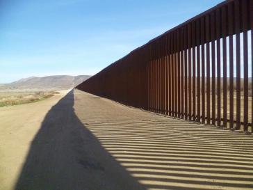An der Grenze USA-Mexiko An der Grenze USA-Mexiko