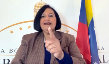 Dinorah Figuera, Vorsitzende der nicht mehr existenten, aber von den USA unterstützten Nationalversammlung (AN) aus dem Jahr 2015, rechnet mit Wiederaufnahme der Gespräche mit der venezolanischen Regierung Dinorah Figuera, Vorsitzende der nicht mehr existenten, aber von den USA unterstützten Nationalversammlung (AN) aus dem Jahr 2015, rechnet mit Wiederaufnahme der Gespräche mit der venezolanischen Regierung