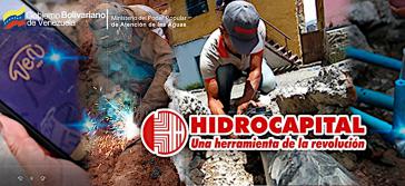 Verbreitet immer nur gute Nachrichten: Hidrocapital, das staatliche Wasserunternehmen Verbreitet immer nur gute Nachrichten: Hidrocapital, das staatliche Wasserunternehmen