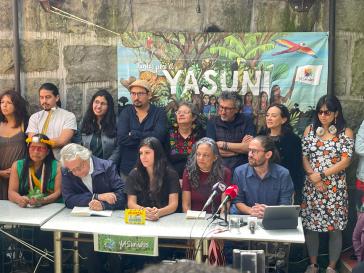 Die Ecuadorianer:innen haben nun die Möglichkeit, verbindlich gegen die Ölförderung im Yasuní-Regenwald zu votieren