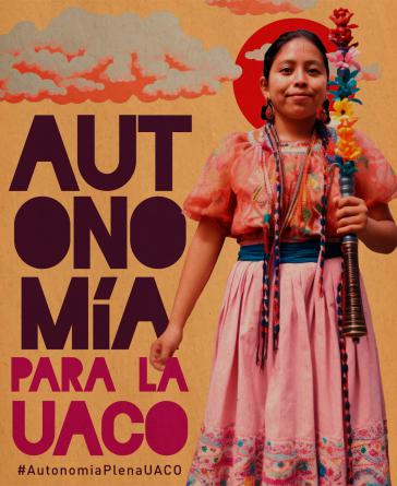 Bild der Kampange für die Autonome Kommunale Universität Oaxaca