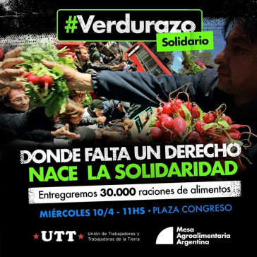 Aufruf von UTT und Mesa Agroalimentaria Argentina
